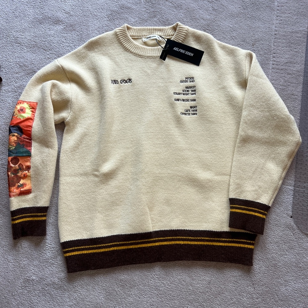 NWT Alferic Eden Van Gogh Sweater